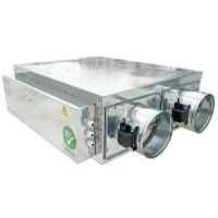 Приточно-вытяжная вентиляционная установка Globalvent iСLIMATE-038 W Модель L / R с водяным калорифером