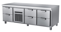 Стол холодильный HappyChef TC GL 2-CR-2-2 