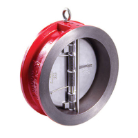 Клапан обратный межфланцевый RUSHWORK - Ду150 (ф/ф, PN16, Tmax 110°C, затворки чугун)