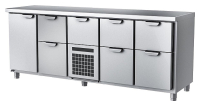 Стол холодильный для пиццы HappyChef TC BD 1-2-CBR-2-2 