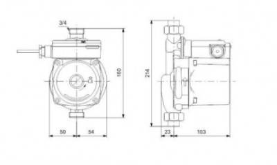 Повысительный насос Grundfos UPA 15-90